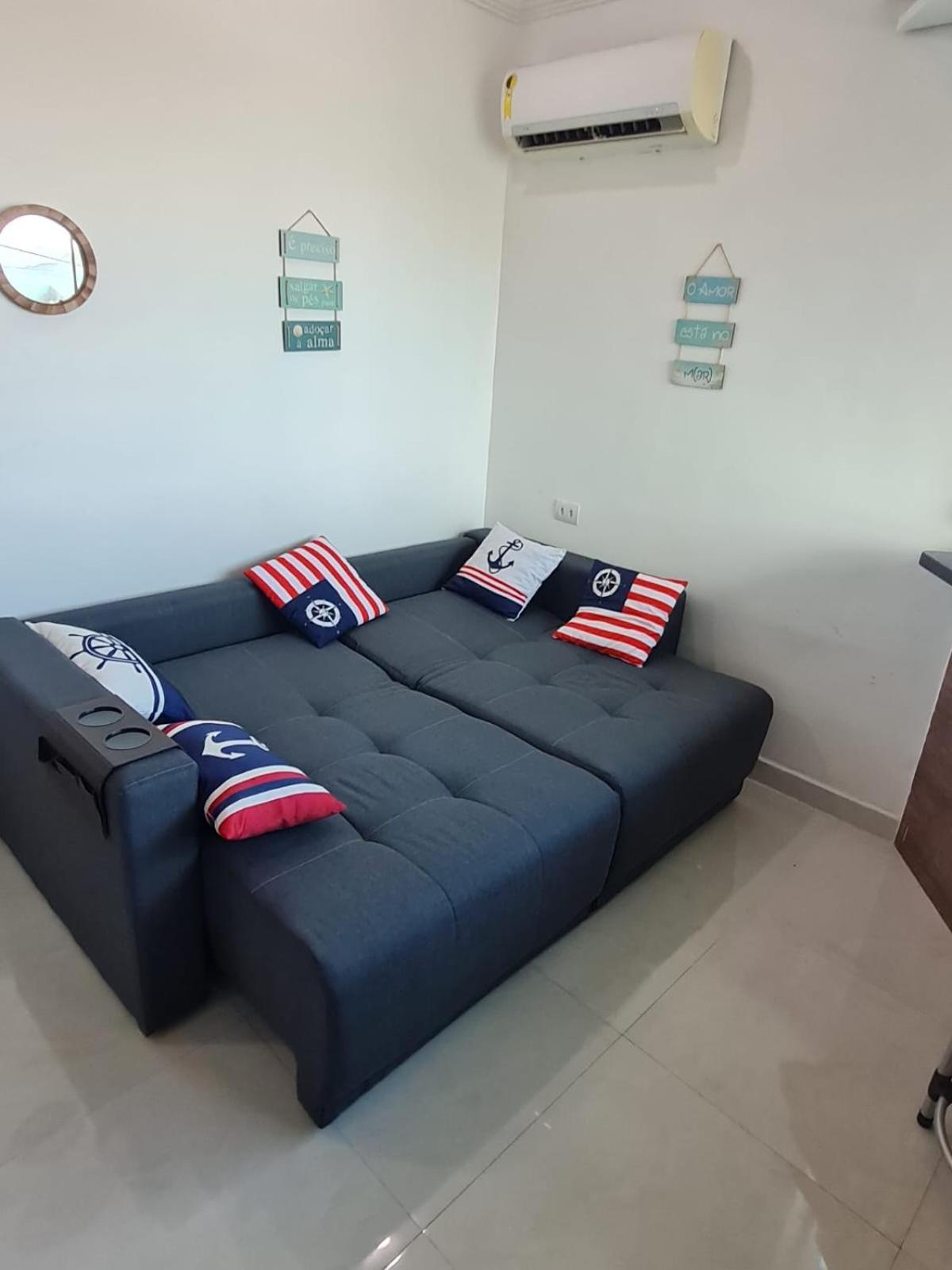 Apartamento Flat 01 Vista Mar Flat 02 Com Varanda Guarujá