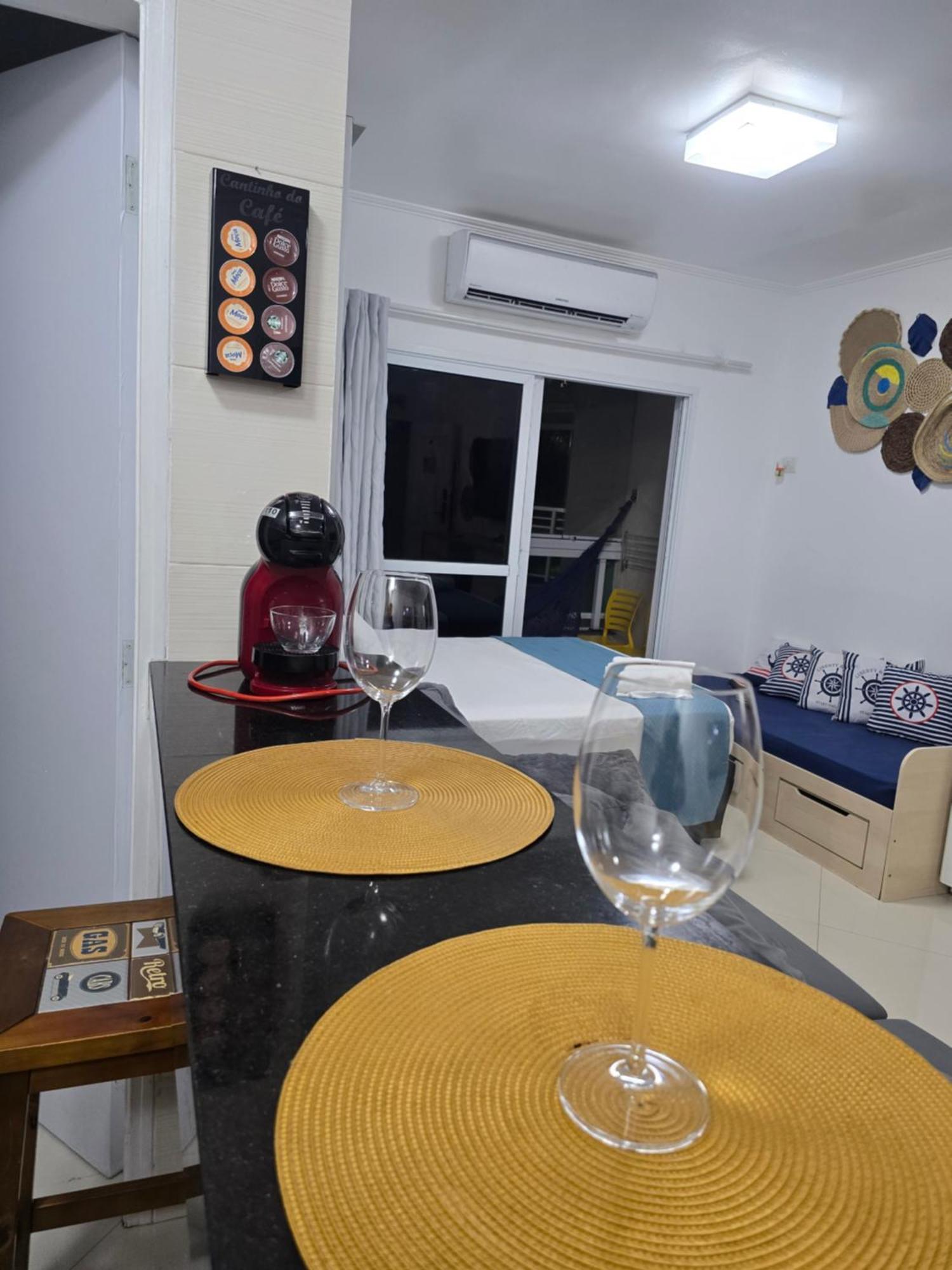 Apartamento Flat 01 Vista Mar Flat 02 Com Varanda Guarujá